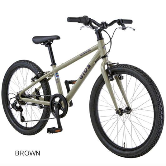 2026 GIOS 子供 自転車 ジオス ジェノア 24 GIOS GENOVA 24 24インチ ブラウン