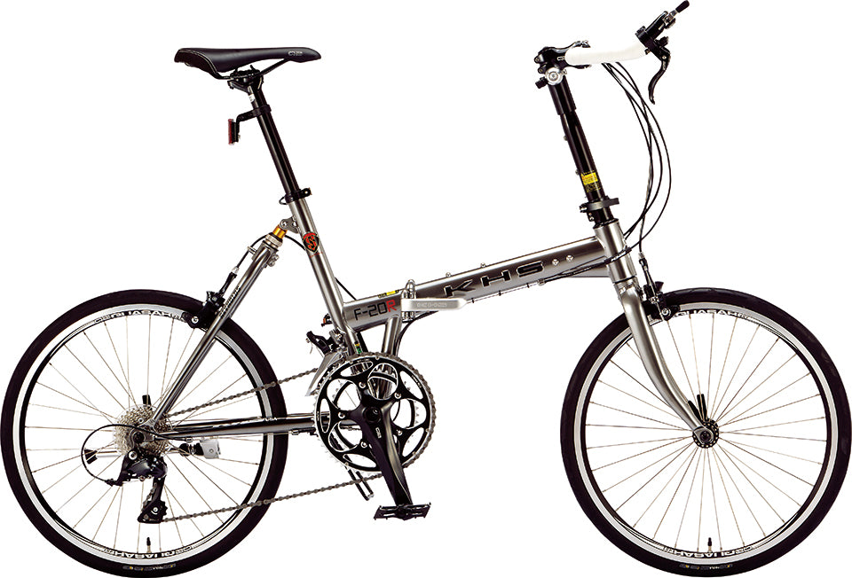 【入荷未定 予約受付中】KHS F-20R (451) クロームシルバー 折りたたみ自転車