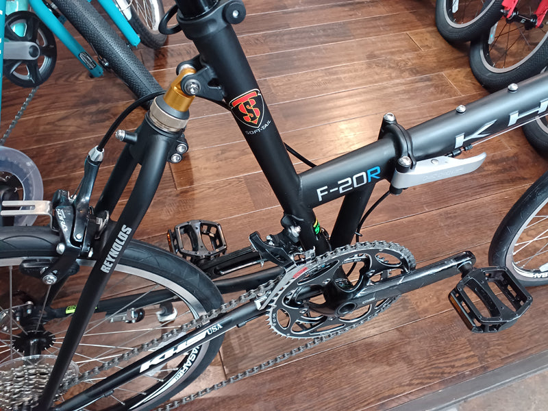 【入荷未定 予約受付中】KHS F-20R (451) マットブラック 折りたたみ自転車