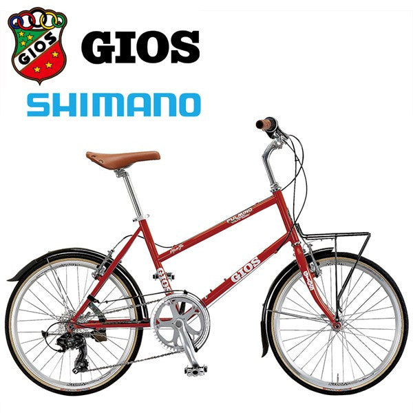 GIOS PULMINO ジオス プルミーノ ミニベロ レッド 小径車