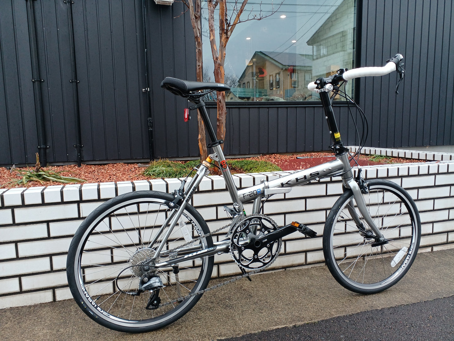 【入荷未定 予約受付中】KHS F-20R (451) クロームシルバー 折りたたみ自転車