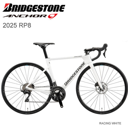 2025 ブリヂストン アンカー RP8 105 12s BRIDGESTONE ANCHOR RP8 105 12s レーシングホワイトロードバイク