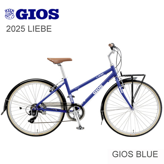 【10%OFF】GIOS LIEBE ジオス リーベ  クロスバイク ジオスブルー