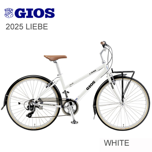 【10%OFF】GIOS LIEBE ジオス リーベ  クロスバイク ホワイト