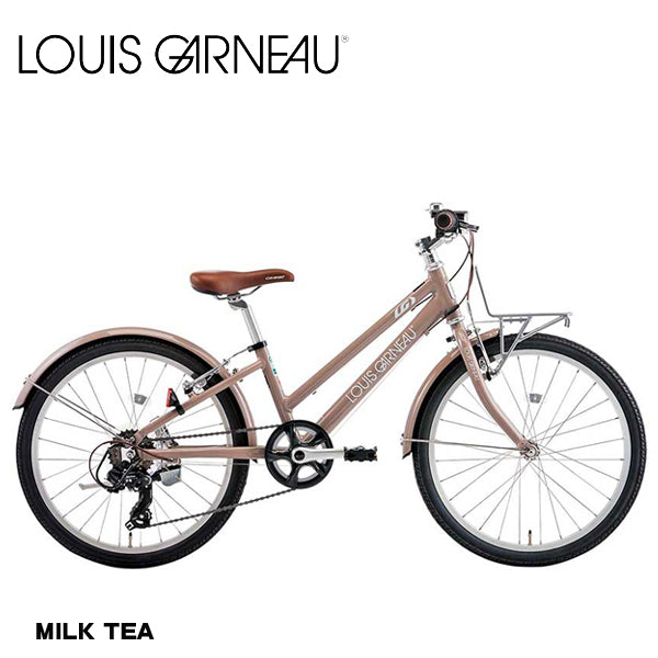 2026 ルイガノ J22 plus J22 プラス MILK TEA BAA-Q 22インチ 6段変速 子供用 自転車