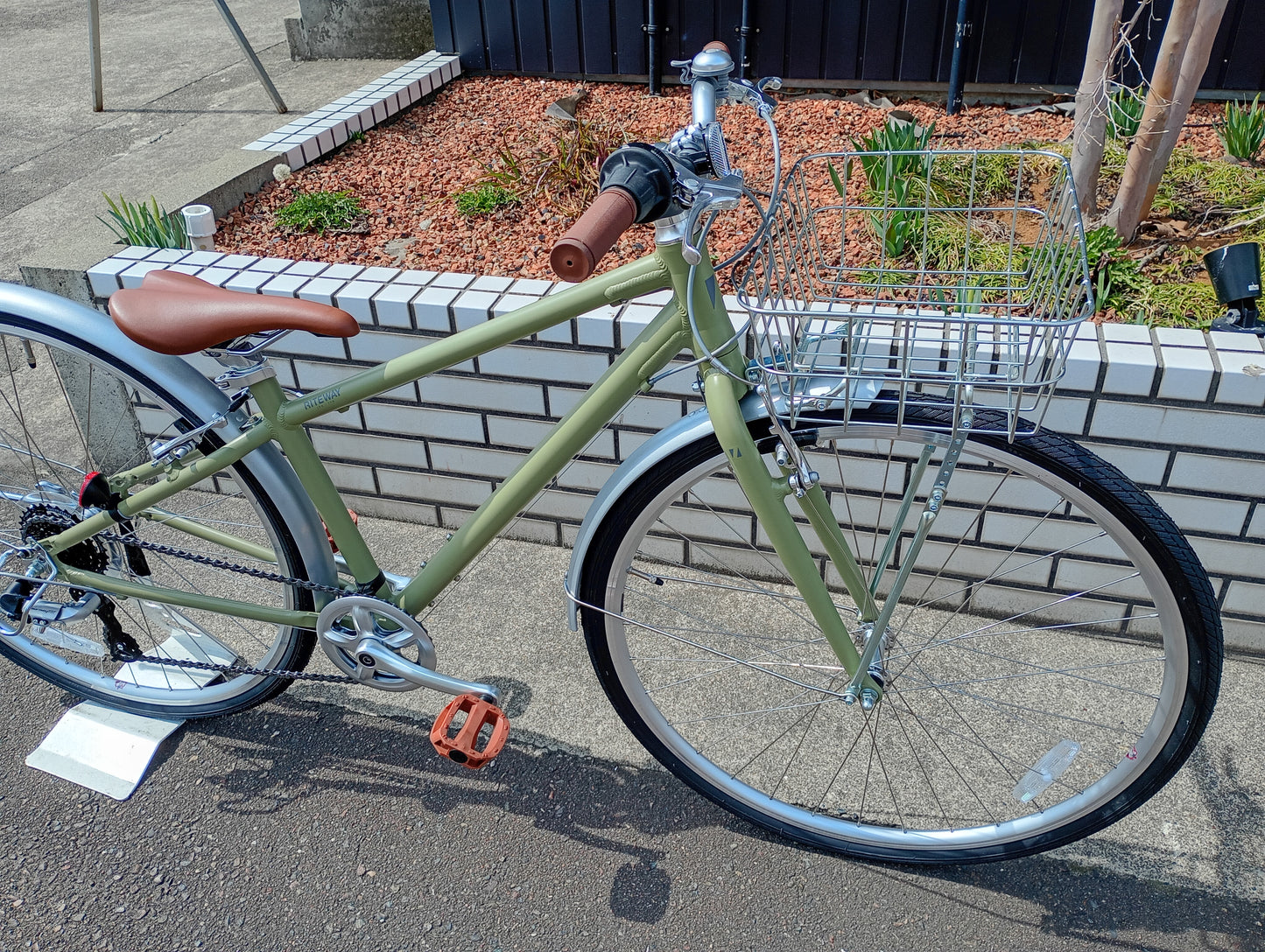 ライトウェイ ジット 700C RITEWAY ZIT 700C マットカーキー 子供自転車