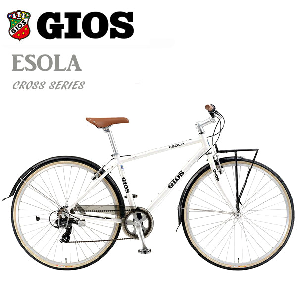 【お取り寄せ商品】GIOS ESOLA ジオス イソラ クロスバイク ホワイト