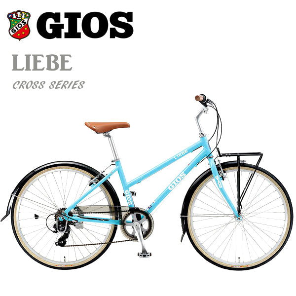 【お取り寄せ商品】GIOS LIEBE ジオス リーベ  クロスバイク P ブルー